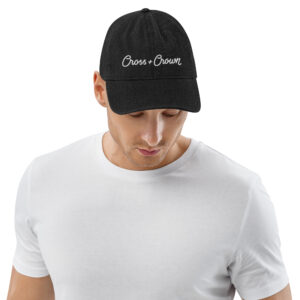 Cross + Crown Denim Hat