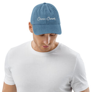 Cross + Crown Denim Hat - Image 2