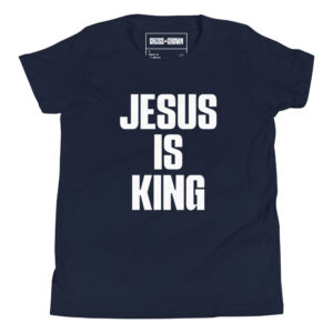 Jesus is King Youth T-Shirt - Image 6